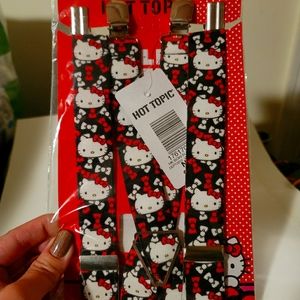 Hello Kitty suspenders